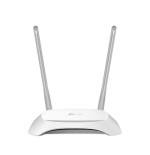 158-TP-LINK TL-WR850N router inalambrico Banda unica (2,4 GHz) Ethernet rapido Gris, Blanco