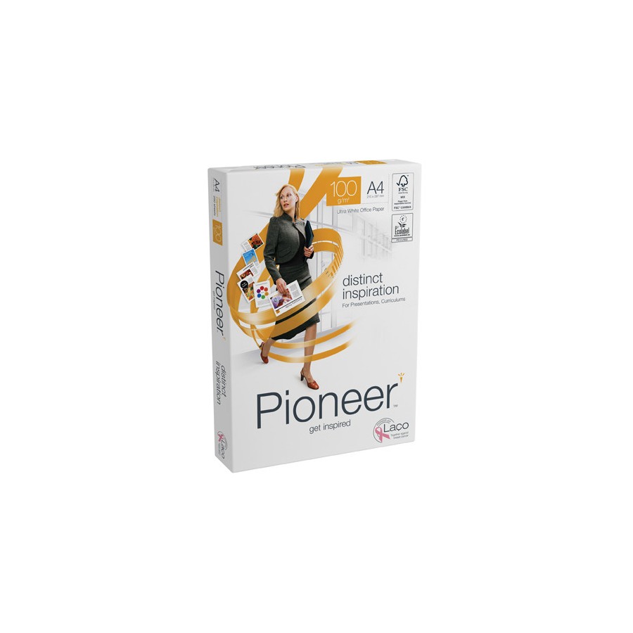 15841-PAQUETE 250H PAPEL DISTINCT PREMIUM 100GR A4 PIONEER CIE 169 PNR1000069
