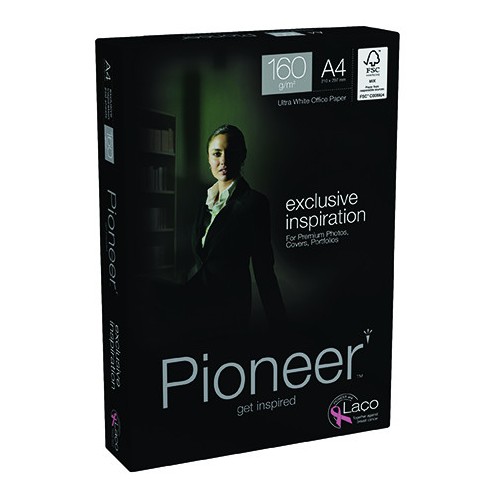 15843-PAQUETE 250H PAPEL EXCLUSIVE PREMIUM 160GR A4 PIONEER CIE 169 PNR1600004