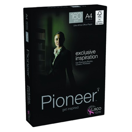 15843-PAQUETE 250H PAPEL EXCLUSIVE PREMIUM 160GR A4 PIONEER CIE 169 PNR1600004