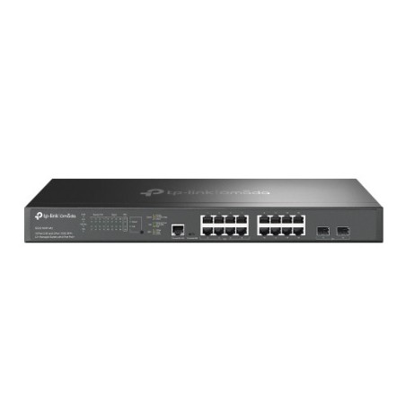15880-TP-Link Omada SG3218XP-M2 switch Gestionado L2+ 2.5G Ethernet (100/1000/2500) Energia sobre Ethernet (PoE) 1U Negr