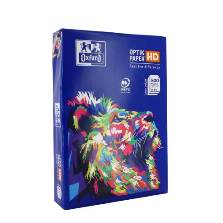 15906-PAQUETE 500H PAPEL OPTIKPAPER HD 80GR A4 CIE 163 OXFORD 400160950