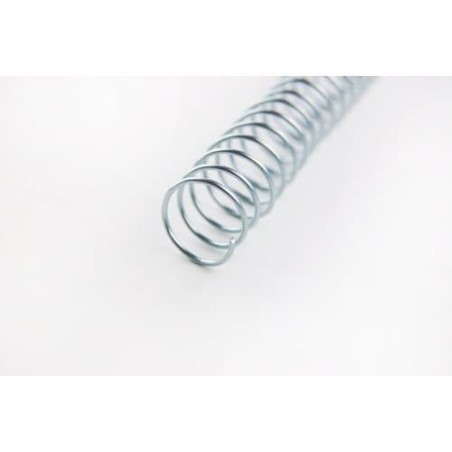 1597-CAJA DE 100 ESPIRALES METALICAS DE 6 MM. COLOR NEGRO GBC 915106