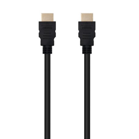 16025-Nanocable Cable HDMI V2.0 4K@60Hz 18Gbps A/M-A/M, 1 m, Negro
