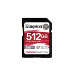 16033-Kingston Technology Canvas React Plus 512 GB SDXC UHS-II Clase 10
