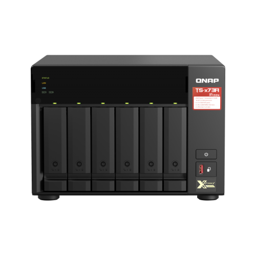 16049-QNAP TS-673A NAS Torre Ethernet Antracita V1500B