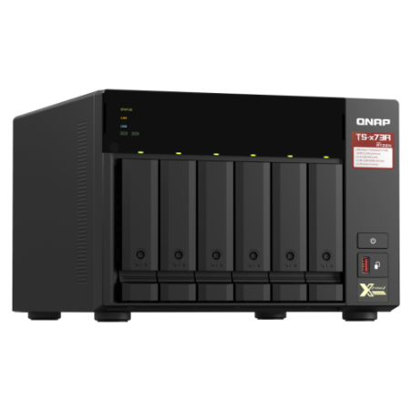 16050-QNAP TS-673A NAS Torre Ethernet Antracita V1500B