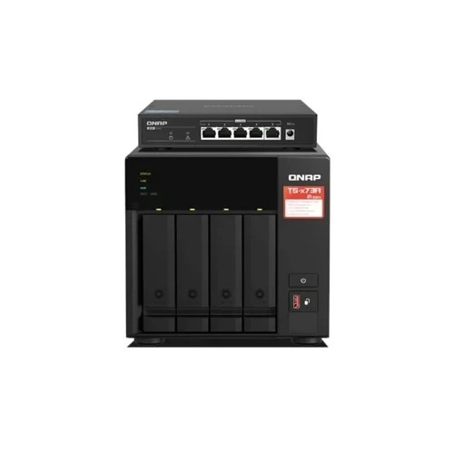 16051-QNAP BUNDLE NAS 4 BAH + SWITCH TS-473A-SW5T