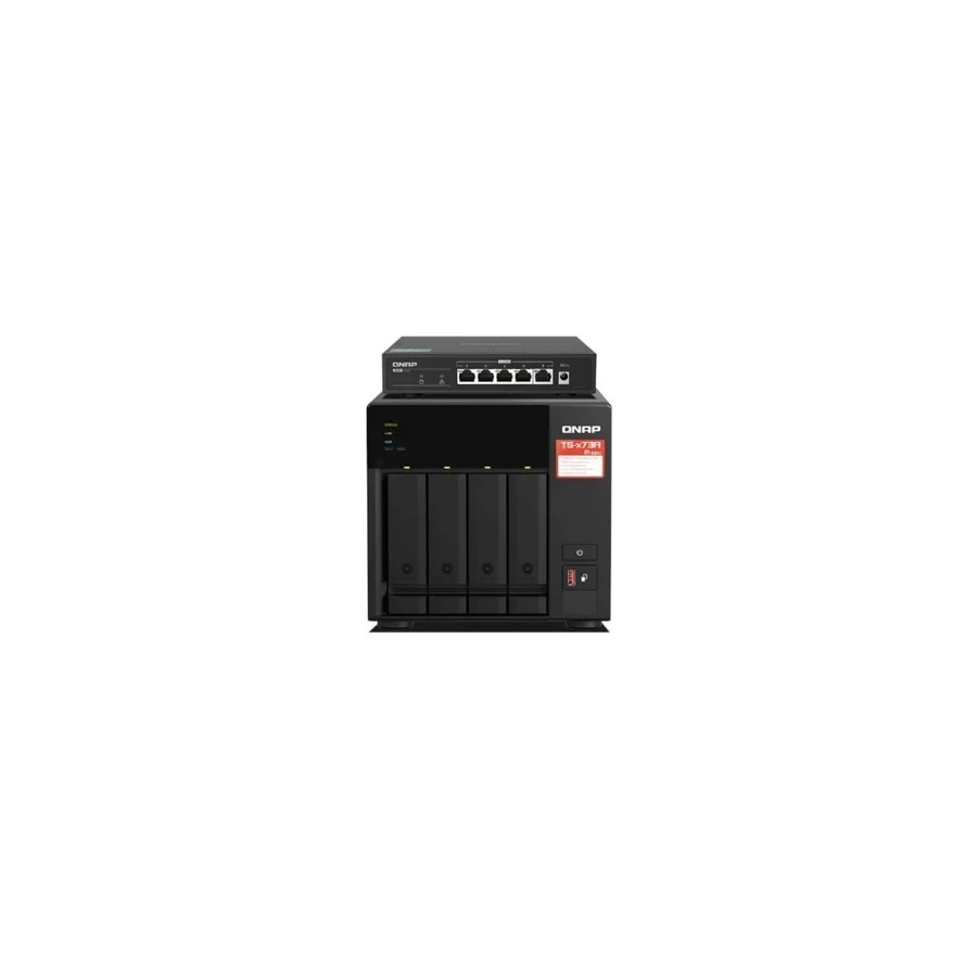 16051-QNAP BUNDLE NAS 4 BAH + SWITCH TS-473A-SW5T