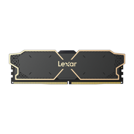 16191-LEXAR MEMORIA THOR DDR5 32GB (2X16GB)   6000 CL32 1.3V  HEATSINK DUAL PACK BLACK  LD5U16G60C32LG-RGD