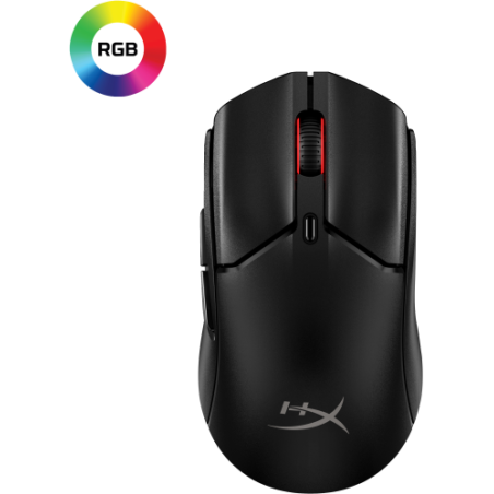 16216-HP HyperX Pulsefire Haste 2 Mini: raton gaming inalambrico (negro)