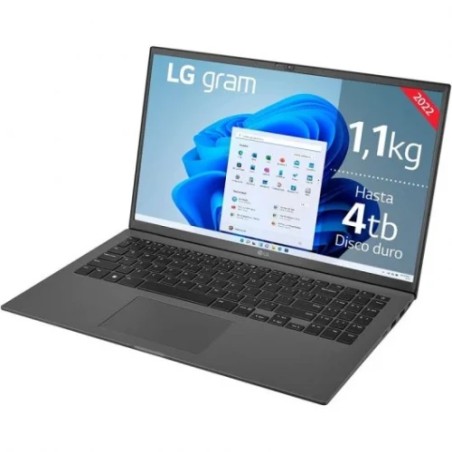 16238-LG PORTATIL GRAM, 15", I7, 16GB RAM, 512 GB SSD, WIFI 6