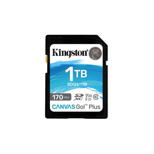 16267-Kingston Technology Canvas Go! Plus 1 TB SD UHS-I Clase 10