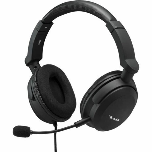 16301-THE G-LAB GAMING HEADSET - COMPATIBLE PC, XBOXONE - BLACK (KORP CARBON)