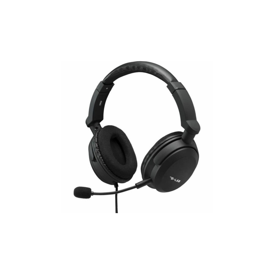 16301-THE G-LAB GAMING HEADSET - COMPATIBLE PC, XBOXONE - BLACK (KORP CARBON)