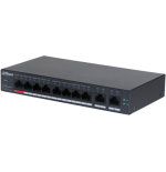 16311-(DH-CS4010-8ET-110) DAHUA SWITCH 10 PUERTOS CLOUD MANAGEMENT 8 POE