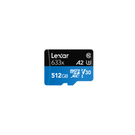 16328-Lexar 633x 512 GB MicroSDXC UHS-I Clase 10