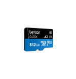 16329-Lexar 633x 512 GB MicroSDXC UHS-I Clase 10