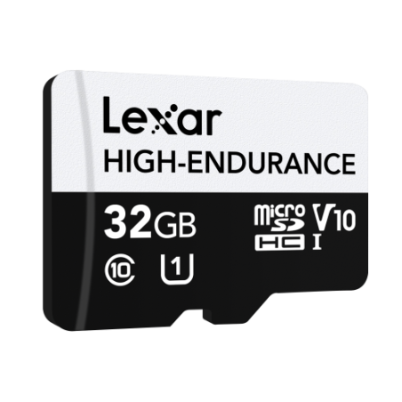 16340-Lexar High-Endurance 32 GB MicroSDHC UHS-I Clase 10