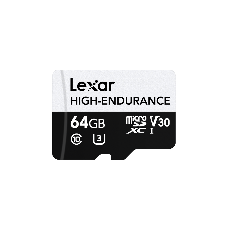 16341-Lexar High-Endurance 64 GB MicroSDXC UHS-I Clase 10