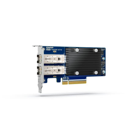 16365-QNAP QXG-10G2SF-X710 adaptador y tarjeta de red Interno