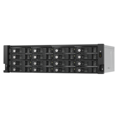 16388-QNAP TL-R1600PES-RP caja para disco duro externo Carcasa de disco duro/SSD Negro, Gris 2.5/3.5"