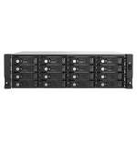 16389-QNAP TL-R1600PES-RP caja para disco duro externo Carcasa de disco duro/SSD Negro, Gris 2.5/3.5"