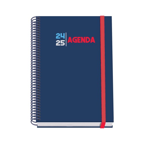 16424-AGENDA ESCOLAR 2024-2025 TAMANO A5 TAPA CARTON FORRADO  SEMANA VISTA SELECT PRIME DOHE 51770