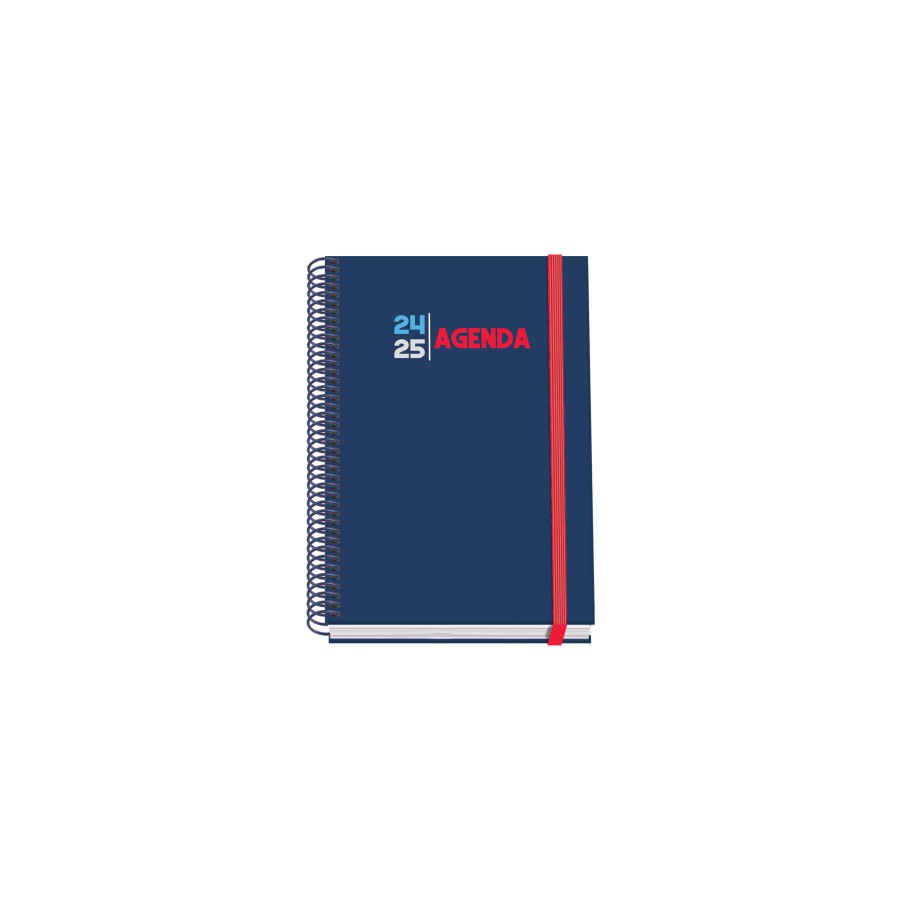 16424-AGENDA ESCOLAR 2024-2025 TAMANO A5 TAPA CARTON FORRADO  SEMANA VISTA SELECT PRIME DOHE 51770