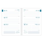 16425-AGENDA ESCOLAR 2024-2025 TAMANO A5 TAPA CARTON FORRADO  SEMANA VISTA SELECT PRIME DOHE 51770