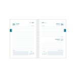 16429-AGENDA ESCOLAR 2024-2025 TAMANO A6 TAPA CARTON FORRADO  DIA PAGINA ELITE PRIME DOHE 51773