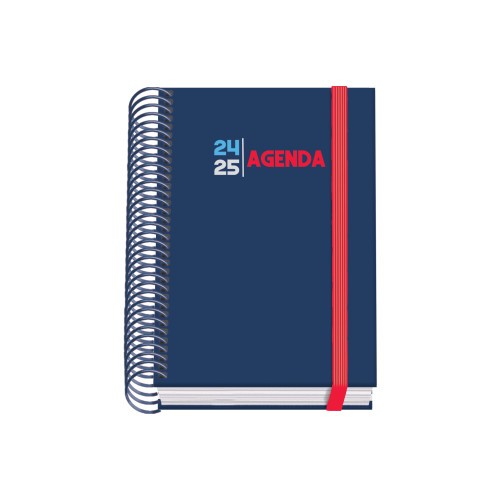 16430-AGENDA ESCOLAR 2024-2025 TAMANO A6 TAPA CARTON FORRADO  DIA PAGINA SELECT PRIME DOHE 51774