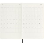 16478-AGENDA 18 MESES 2024-2025 SEMANAL L (13 X 21 CM) NEGRA TAPA BLANDA MOLESKINE DSB18WN3Y25