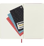 16485-AGENDA 18 MESES 2024-2025 SEMANAL L (13 X 21 CM) ROJO ESCARLATA TAPA BLANDA MOLESKINE DSF218WN3Y25