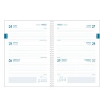 16499-AGENDA ESCOLAR 2024-2025 TAMANO A5 TAPA POLIPROPILENO  SEMANA VISTA MEMORY BASIC VERDE DOHE 51761