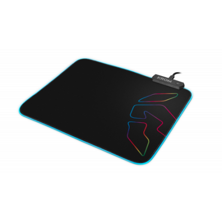 165-Krom Knout RGB Negro Alfombrilla de raton para juegos