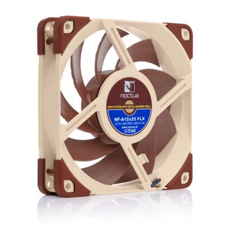 16509-NOCTUA VENTILADOR CAJA NF-A12X25 FLX, 120MM FAN, 120X120X25MM, 12V, 2000RPM/1700RPM/1350RPM, 22,6 DB(A), 102,1 M3/