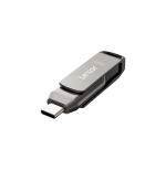 16524-Lexar JumpDrive LJDD400128G-BNQNG unidad flash USB 128 GB USB Tipo C 3.2 Gen 1 (3.1 Gen 1) Gris