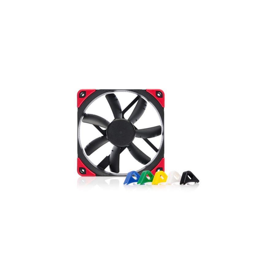 16556-NOCTUA VENTILADOR CAJA NF-S12A PWM CHROMAX.BLACK.SWAP, NF-S12A PWM CH.BK.S, 120MM, 120X120X25MM, 12V, 1200RPM/300R