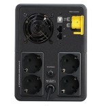 16577-APC BX1600MI-GR sistema de alimentacion ininterrumpida (UPS) Linea interactiva 1,6 kVA 900 W 4 salidas AC