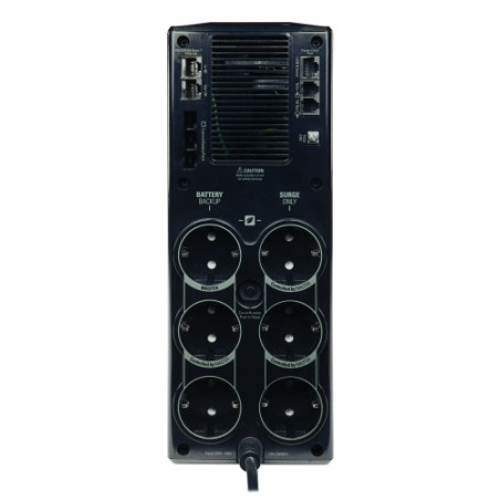 16595-APC Back-UPS Pro sistema de alimentacion ininterrumpida (UPS) Linea interactiva 1,5 kVA 865 W 6 salidas AC