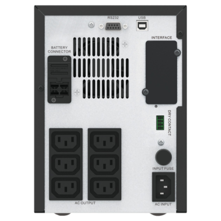 16639-APC Easy UPS SMV sistema de alimentacion ininterrumpida (UPS) Linea interactiva 1 kVA 700 W 6 salidas AC