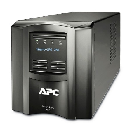 16663-APC SMT750IC sistema de alimentacion ininterrumpida (UPS) Linea interactiva 0,75 kVA 500 W 6 salidas AC