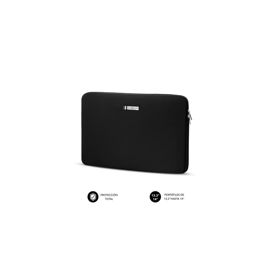 16685-BUSINESS LAPTOP SLEEVE NEOPRENE V2 15,6" BLACK