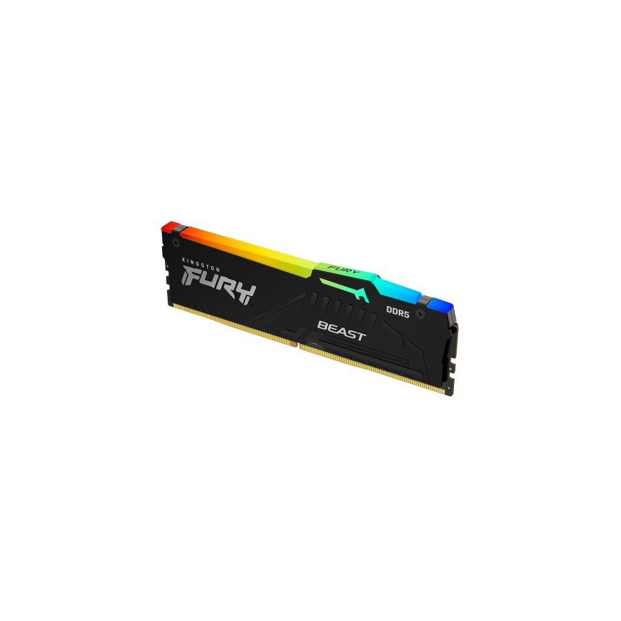 16729-Kingston Technology FURY Beast RGB modulo de memoria 16 GB 1 x 16 GB DDR5 ECC