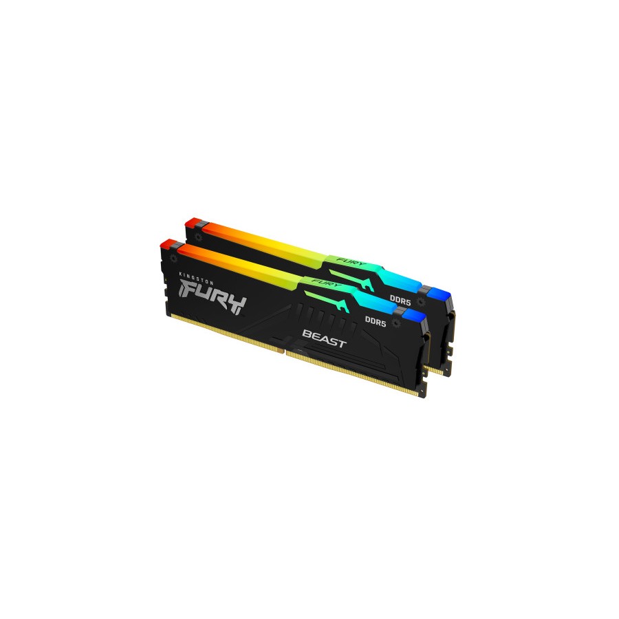 16749-Kingston Technology FURY Beast RGB modulo de memoria 64 GB 2 x 32 GB DDR5 ECC
