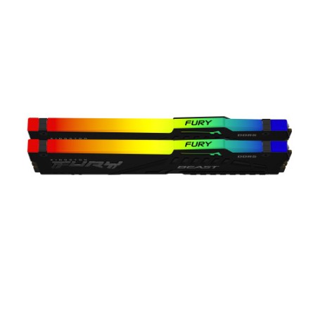16828-Kingston Technology FURY Beast RGB modulo de memoria 32 GB 2 x 16 GB DDR5 ECC