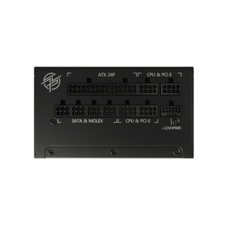 16832-MSI MPG A1000G PCIE5 unidad de fuente de alimentacion 1000 W 20+4 pin ATX ATX Negro
