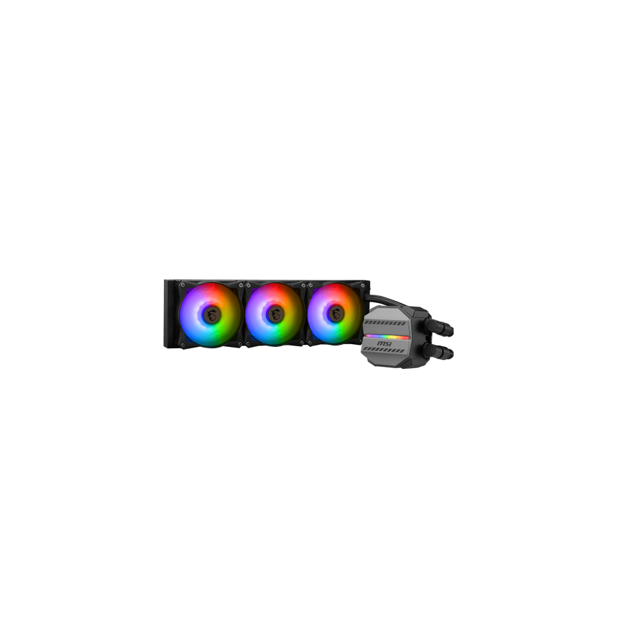 16844-MSI MAG CORELIQUID P360 Carcasa del ordenador Sistema de refrigeracion liquida todo en uno Negro