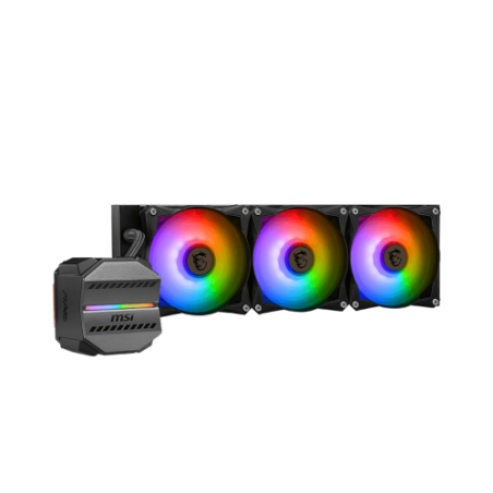 16845-MSI MAG CORELIQUID P360 Carcasa del ordenador Sistema de refrigeracion liquida todo en uno Negro